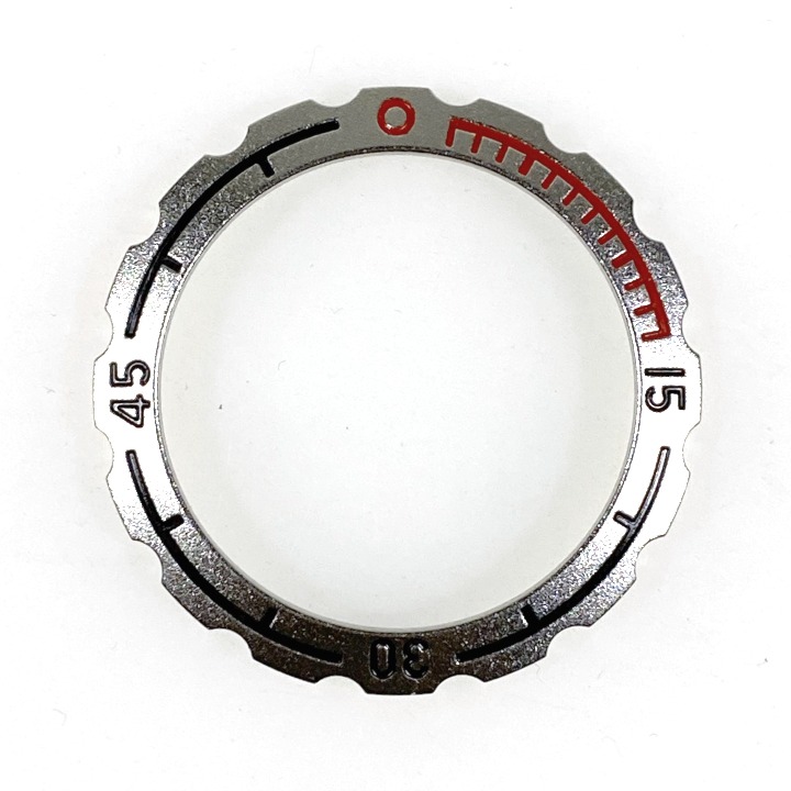 Lünette VOSTOK AMPHIBIA mit Feder, satiniert (09k-1 satiniert)
