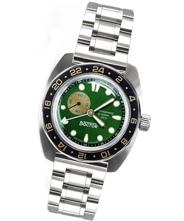 VOSTOK AMPHIBIA GMT New Batman (17099B)