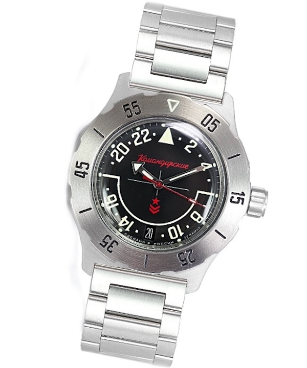 VOSTOK KOMANDIRSKIE 24Std. Zeit (350617)