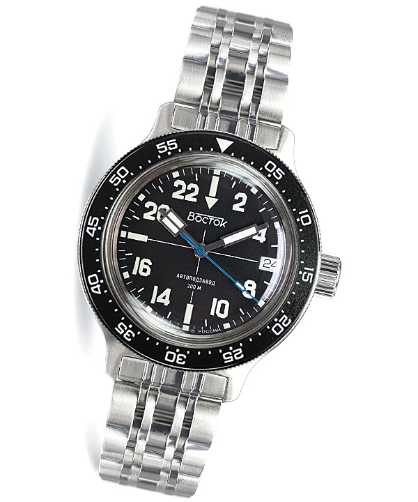 VOSTOK AMPHIBIA 24-Std.-Uhr (72015B)