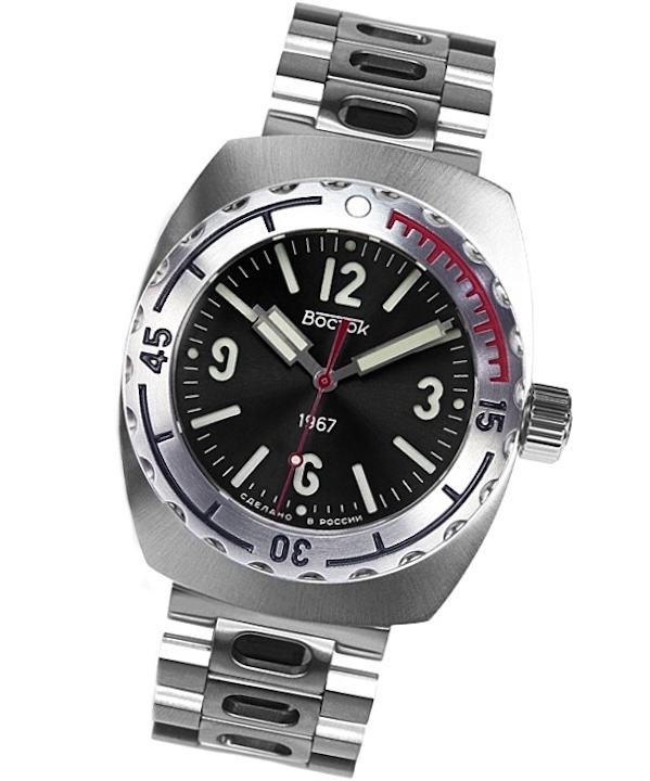 VOSTOK AMPHIBIA 1967, Saphirglas (190043)