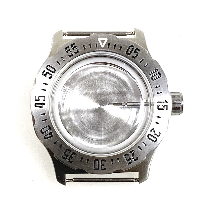 Gehäuse VOSTOK 350, gebürstet, (350ksb / 2)