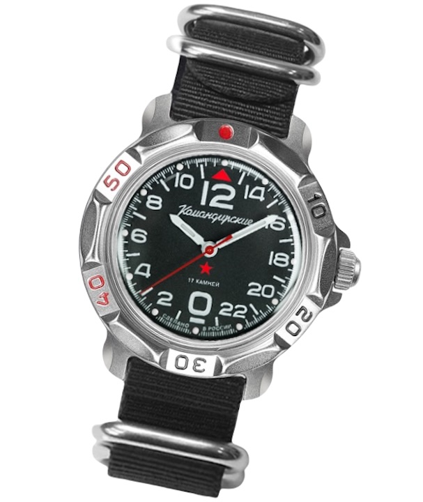 VOSTOK KOMANDIRSKIE, 24-Std.-Zeit (81615V)