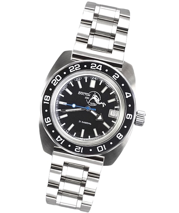 VOSTOK AMPHIBIA SCUBA DUDE 24Std.-Zeit (17006B)