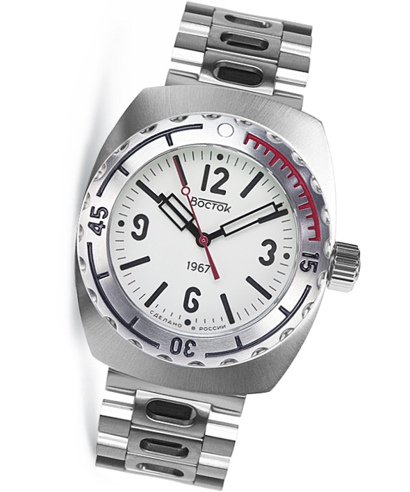 VOSTOK AMPHIBIA 1967, Saphirglas (190046)