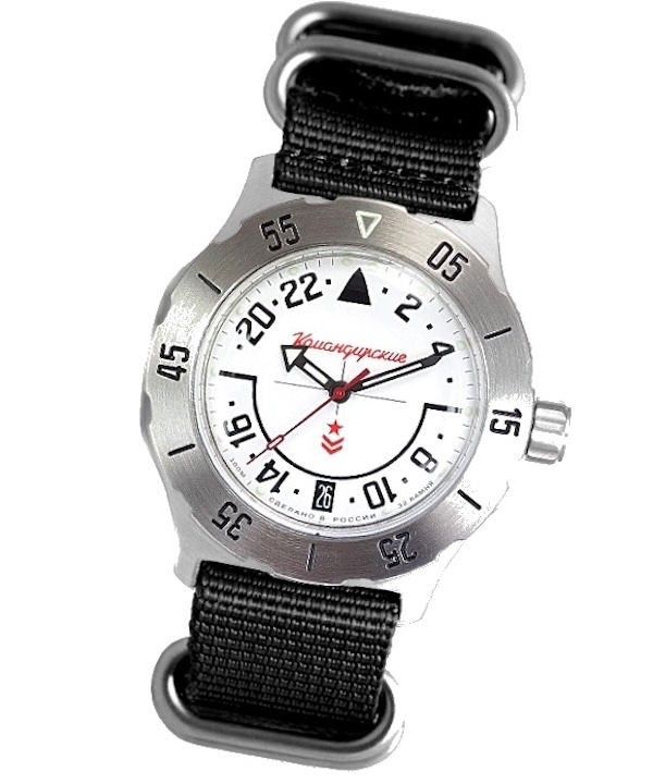 VOSTOK KOMANDIRSKIE 24Std. Zeit (350607)