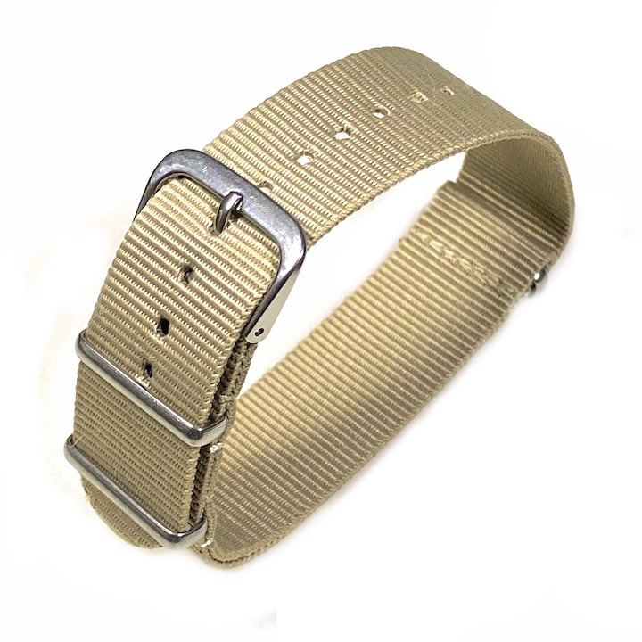 20mm NATO Armband Nylon khaki (NATO20-19)