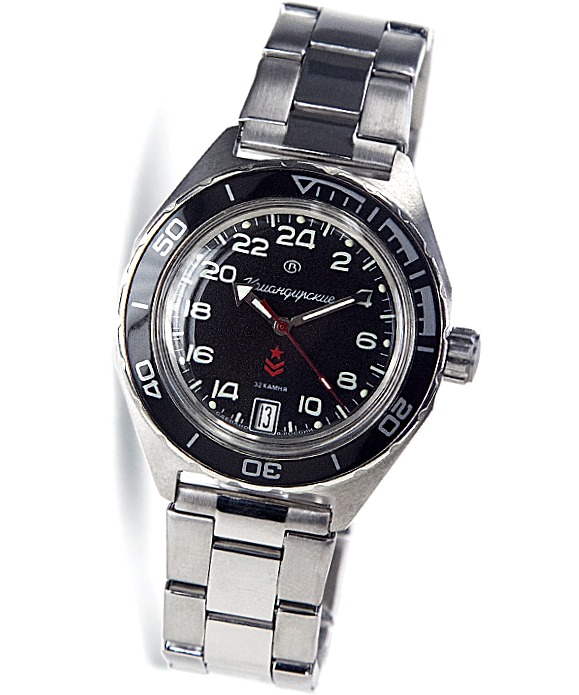 VOSTOK KOMANDIRSKIE 24Std.-Zeit (650541 S1)