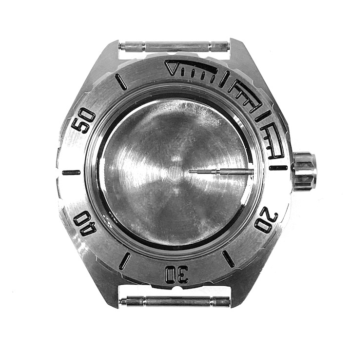 Gehäuse VOSTOK 650, gebürstet, (650ksb / 3)