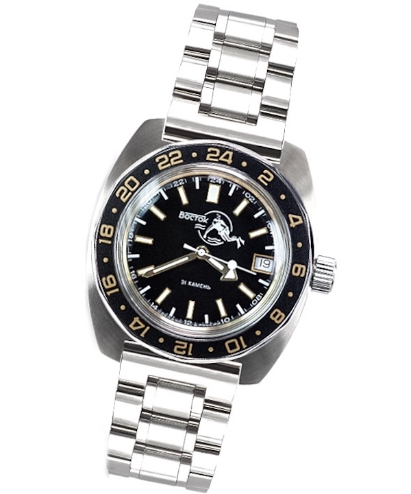 VOSTOK AMPHIBIA SCUBA DUDE 24Std.-Zeit (17005B)