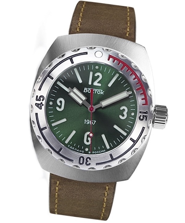 VOSTOK AMPHIBIA 1967, Saphirglas (190045)